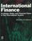 Cover of: International finance