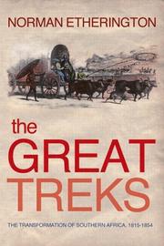 Cover of: The great treks by Norman Etherington