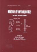 Modern pharmaceutics by Gilbert S. Banker