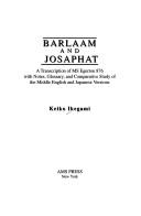 Cover of: Barlaam and Josaphat | Keiko Ikegami