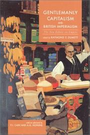 Cover of: Gentlemanly Capitalism and British Imperialism by Raymond E. Dumett