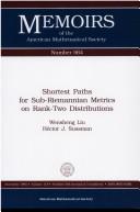 Shortest paths for sub-Riemannian metrics on rank-two distributions by Liu, Wensheng