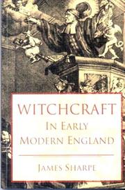 Witchcraft In Early Modern England by Sharpe, J. A.