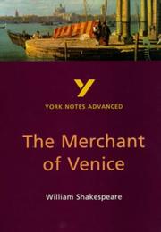 Cover of: William Shakespeare's "Merchant of Venice" (York Notes Advanced)
