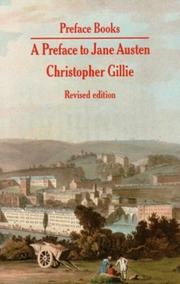 Cover of: A preface to Jane Austen by Christopher Gillie