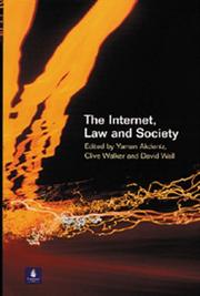 Cover of: Internet Law in the UK by Clive Walker, Yaman Akdeniz