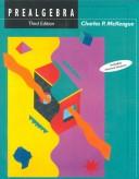 Cover of: Prealgebra by Charles P. McKeague