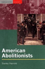 Cover of: American abolitionists by Stanley Harrold