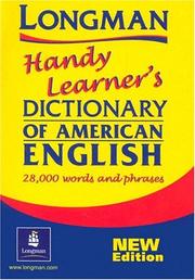 Cover of: Longman Handy Learner's Dictionary of American English (LHLD) by Longman