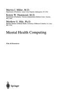 Mental health computing by Marvin J. Miller