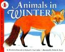 Cover of: Animals in winter by Henrietta Bancroft