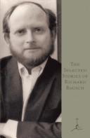 Cover of: The selected stories of Richard Bausch.