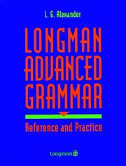 Cover of: Advanced Grammar by D. Hall, M. Foley