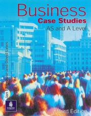 Cover of: Business Case Studies as & A Level by I. Marcouse, David Lines