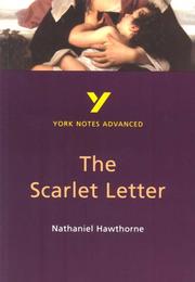 Cover of: York Notes on Nathaniel Hawthorne's "Scarlet Letter"