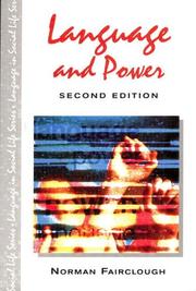 Cover of: Language and Power (Language in Social Life) by Norman Fairclough
