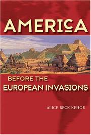 Cover of: America Before the European Invasions