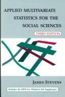 Cover of: Applied multivariate statistics for the social sciences