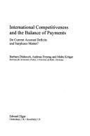 Cover of: International competitiveness and the balance of payments by Barbara Dluhosch
