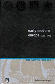 Cover of: Early Modern Europe 1500-1789 (Silver Library)