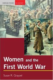 Cover of: Women and the First World War by Susan Grayzel