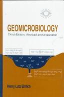 Cover of: Geomicrobiology by Henry Lutz Ehrlich