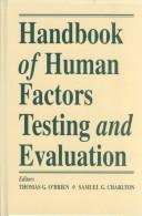 Cover of: Handbook of human factors testing and evaluation