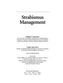 Cover of: Strabismus management