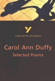 Cover of: Selected Poems of Carol Ann Duffy