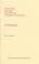 Cover of: Abstracting, indexing, classification, thesaurus construction