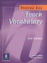 How to Teach Vocabulary by Scott Thornbury