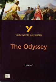 Cover of: York Notes on Homer's "Odyssey"