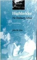 Cover of: Highlander by John M. Glen