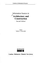 Cover of: Information sources in architecture and construction