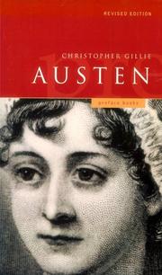 A preface to Austen by Christopher Gillie, Gillie Christopher