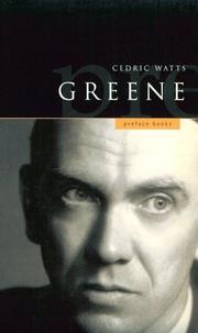 Cover of: A Preface to Greene by Cedric Watts