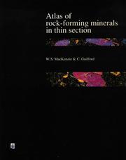 Cover of: Atlas of rock-forming minerals in thin section by W. S. MacKenzie