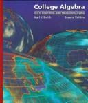 Cover of: College algebra with graphing and problem solving