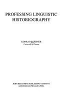 Cover of: Professing linguistic historiography by E. F. K. Koerner