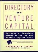 Directory of venture capital by Kate Lister