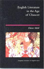 Cover of: English literature in the age of Chaucer