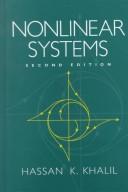 Nonlinear systems by Hassan K. Khalil