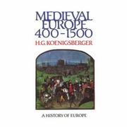 Cover of: Medieval Europe, 400-1500 by H. G. Koenigsberger