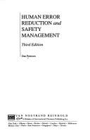 Human-error reduction and safety management by Dan Petersen