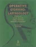 Cover of: Operative otorhinolaryngology