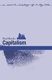 Cover of: Capitalism by Paul Bowles