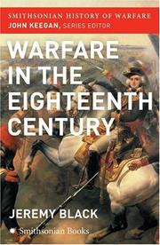 Cover of: Warfare in the eighteenth century by Jeremy Black