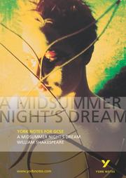 Cover of: A Midsummer Night's Dream