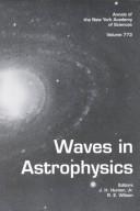 Cover of: Waves in astrophysics