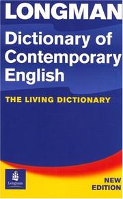Cover of: Longman dictionary of contemporary English